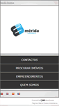 Mobile Screenshot of merida-imobiliaria.com